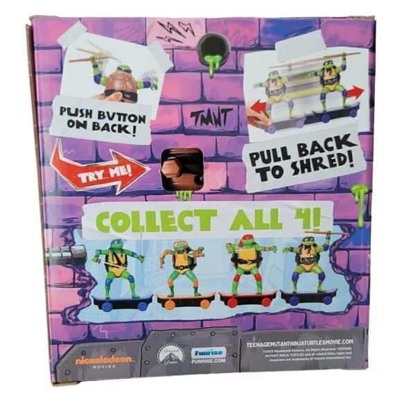 Teenage Mutant Ninja Turtles Mutant Mayhem Sewer Shredders w TMNT Display - Picture 8 of 9